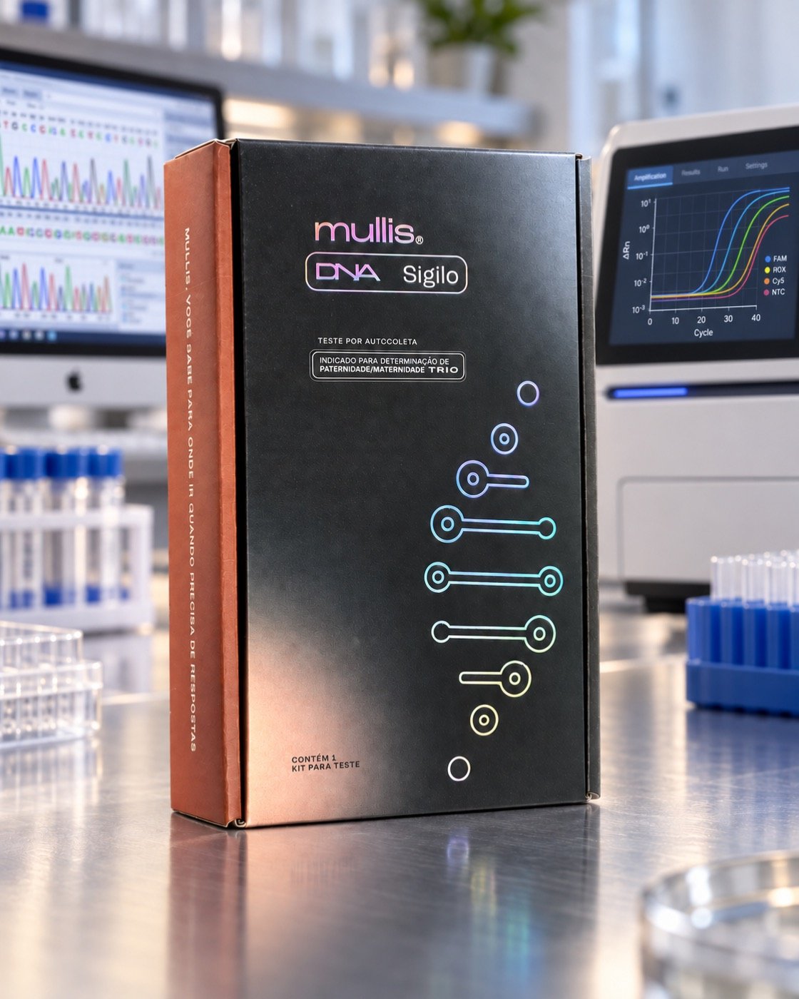 Produção do exame DNA Sigilo da Mullis